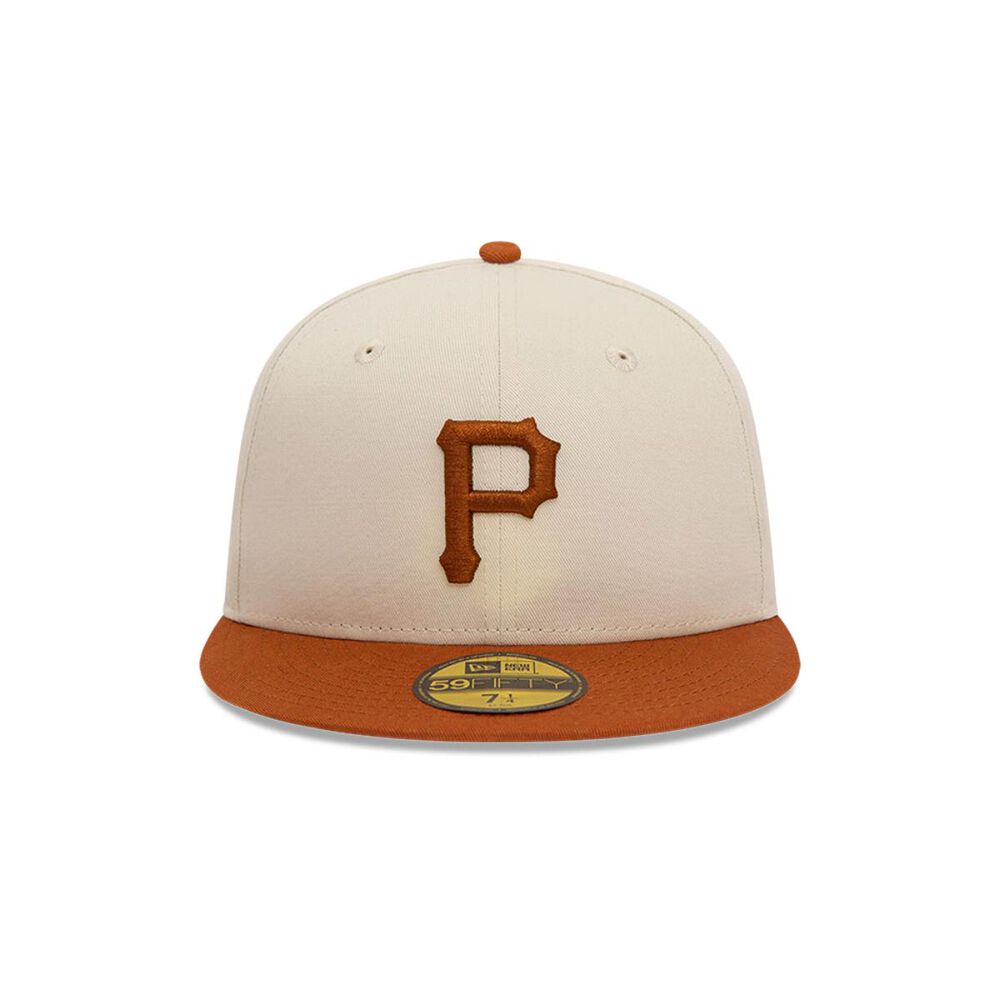 Gorra 59fifty Pittsburgh Pirates Pastel Pack Light Beige image number 3.0